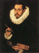 Portrait of the Artist's Son,jorge Manuel Greco El Greco